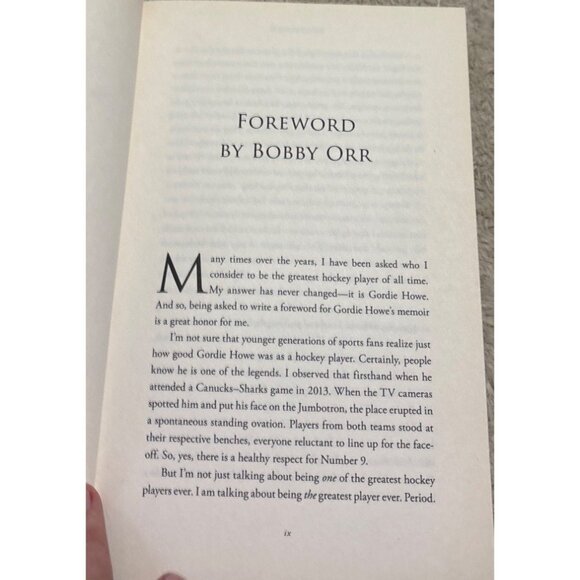 Mr. Hockey: Gordie Howe My Story Paperback Book - Picture 7 of 9